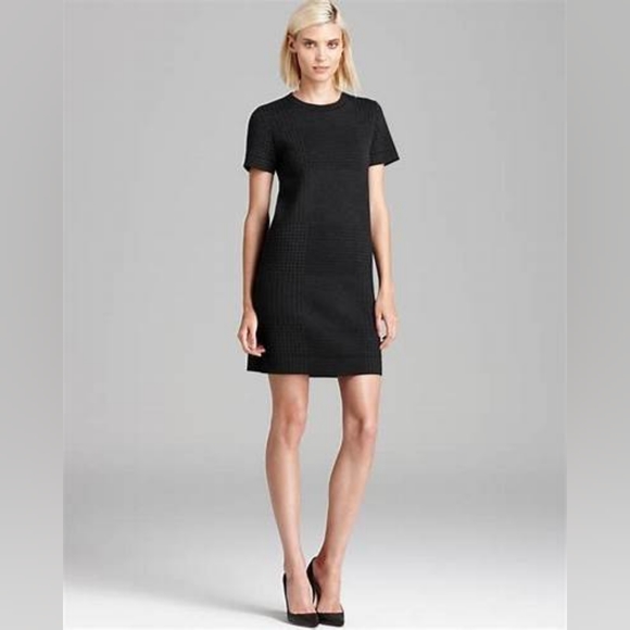 Theory Dresses & Skirts - NWT, Theory Darmelle P Evian Stretch Houndstooth Wool Sweater Dress